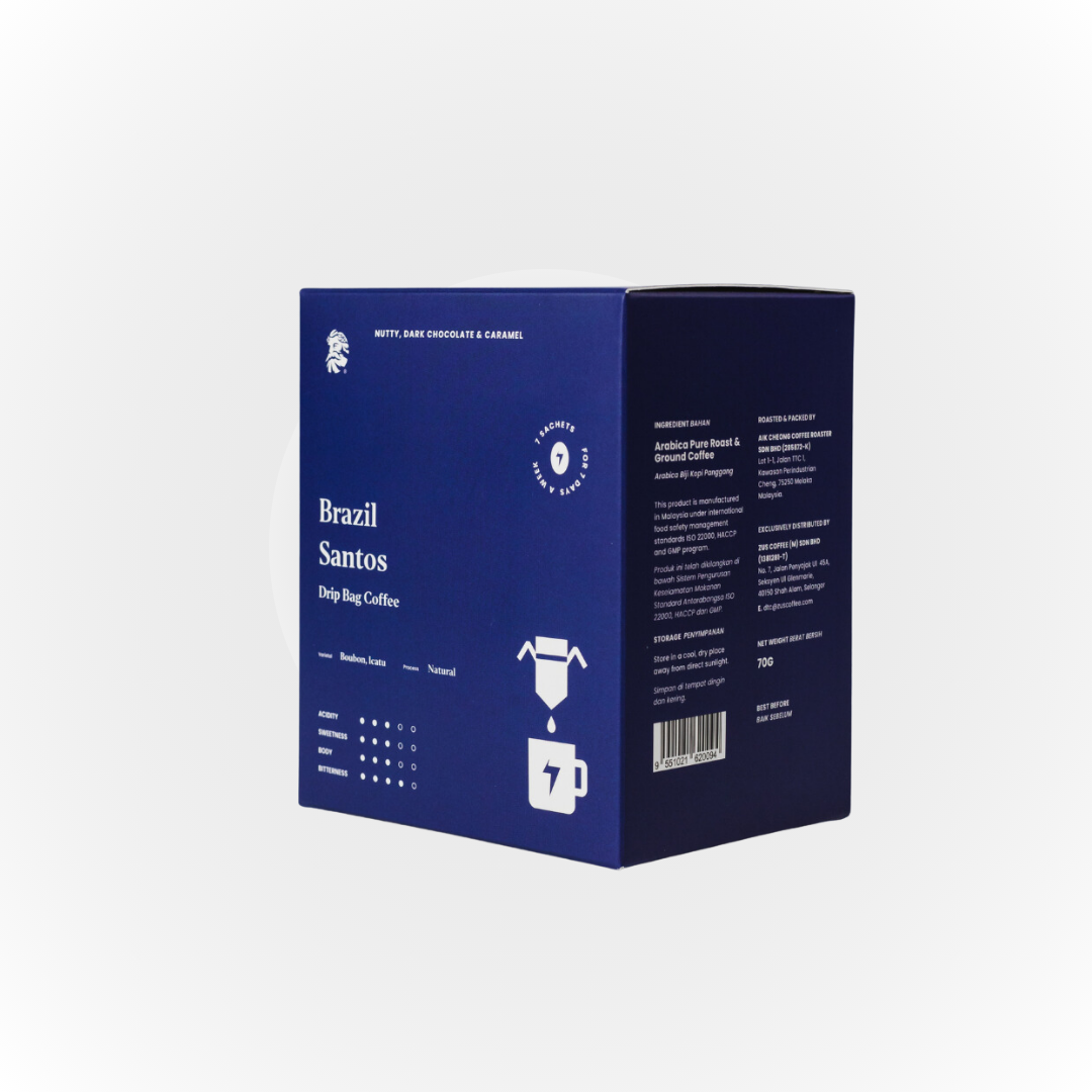Drip Bag Coffee - Brazil Santos - 7's