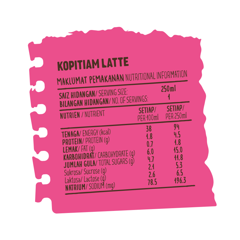 Specialty Latte™ Kopitiam Latte