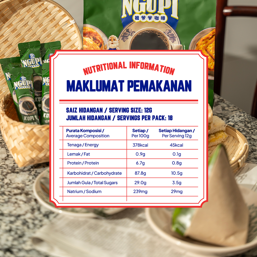 ZUS Ngupi® 3in1 - Kopi O