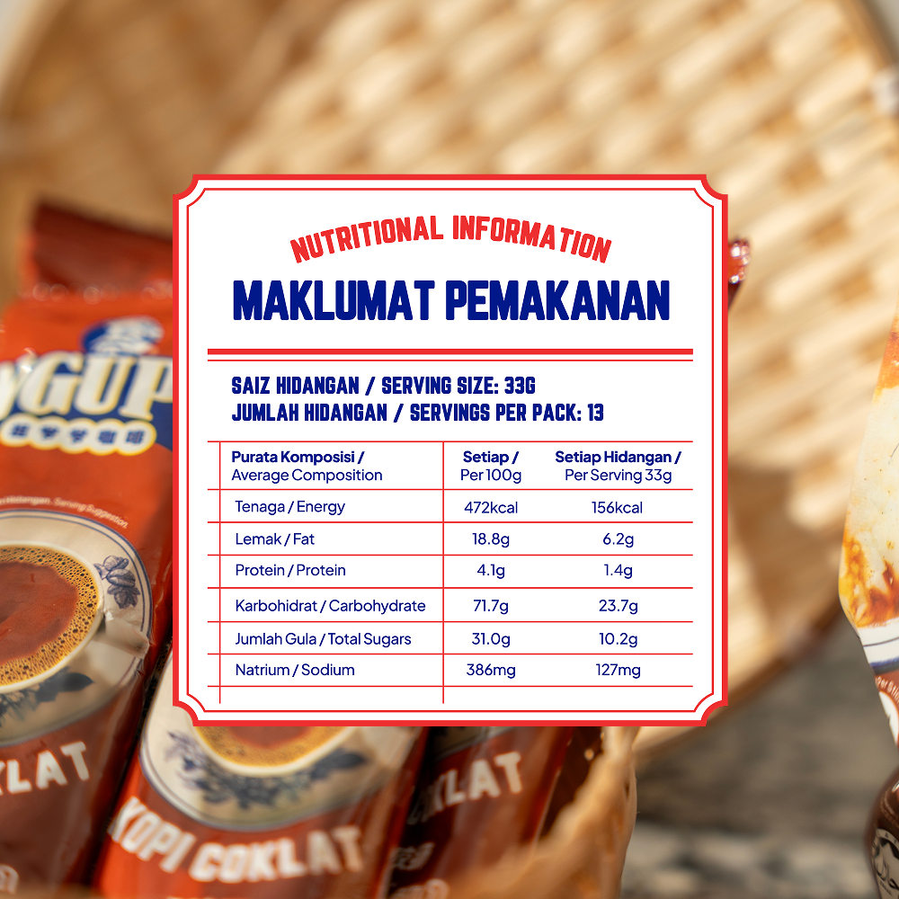 ZUS Ngupi® 3in1 - Kopi Coklat