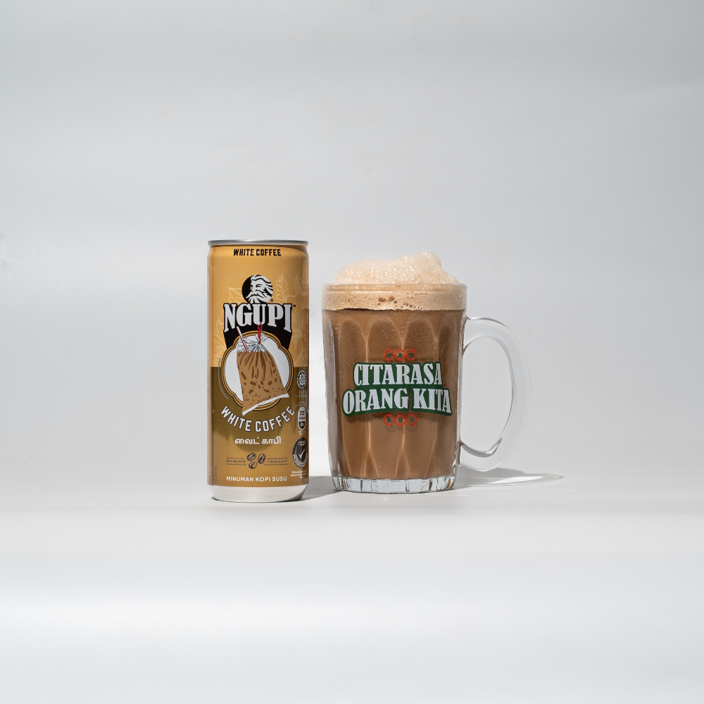 ZUS Ngupi® Cans - White Coffee