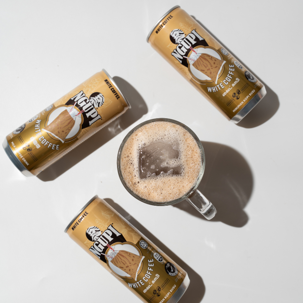 ZUS Ngupi® Cans - White Coffee