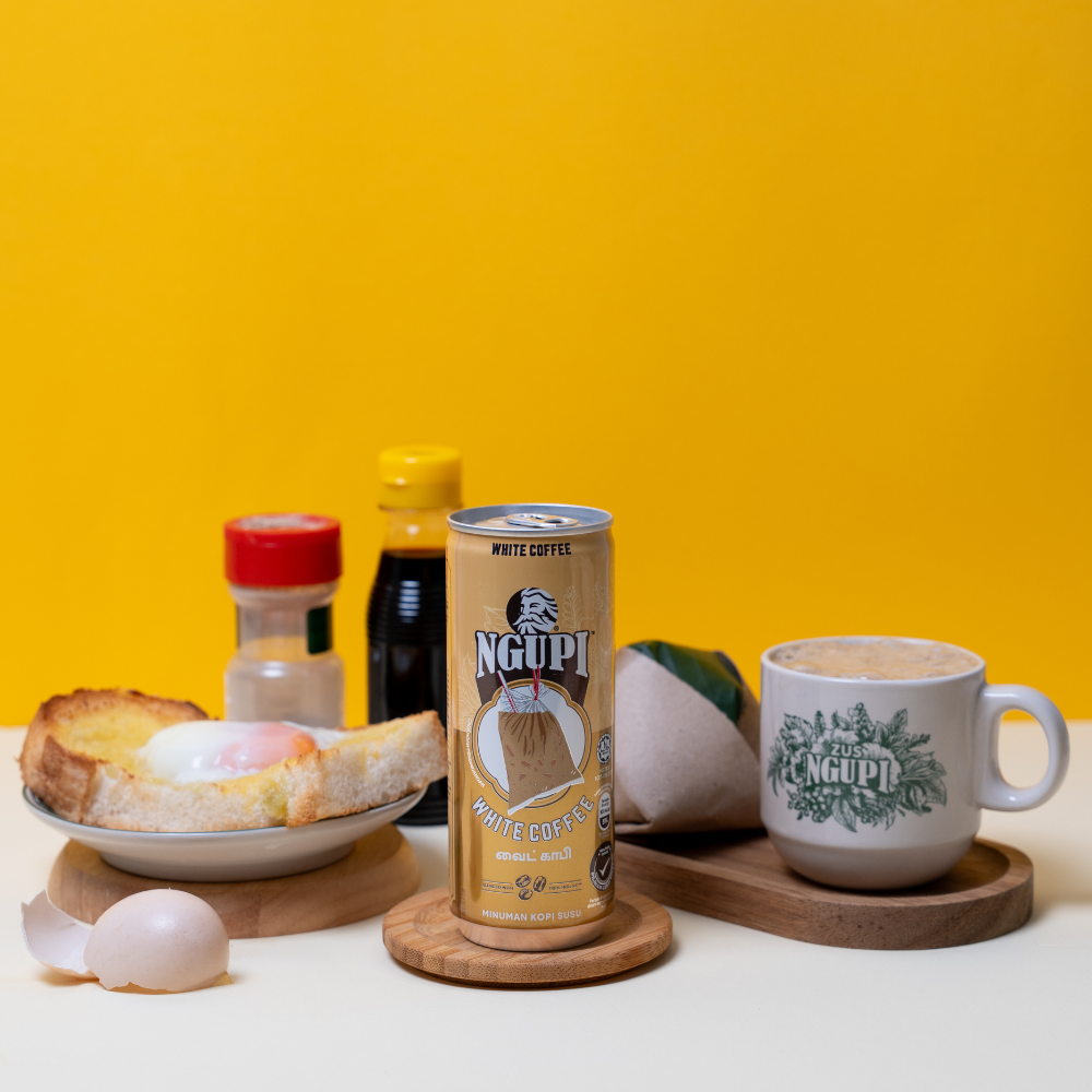 ZUS Ngupi® Cans - White Coffee