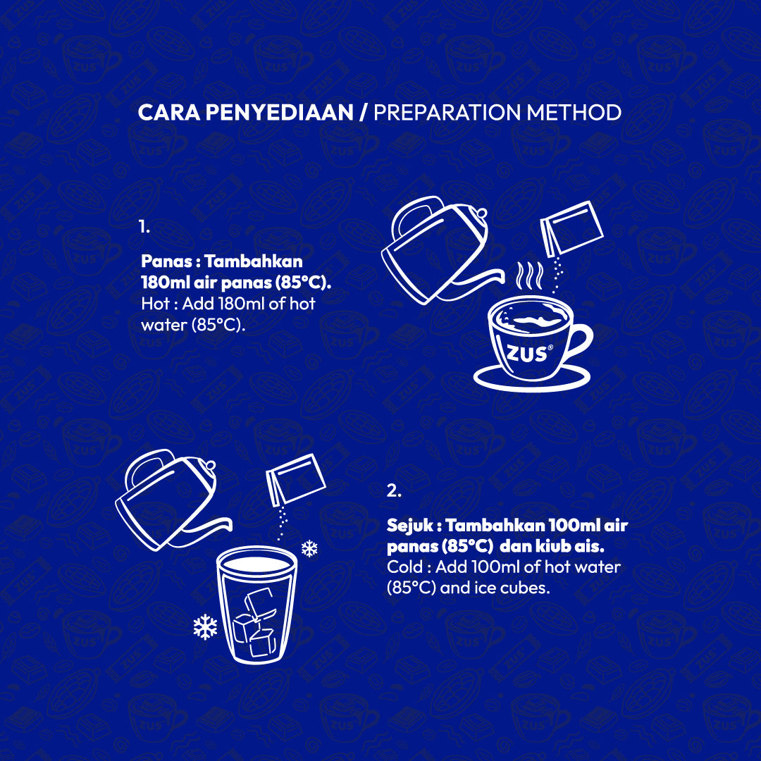 ZUS® CEO Chocolate Instant Premix - 10's