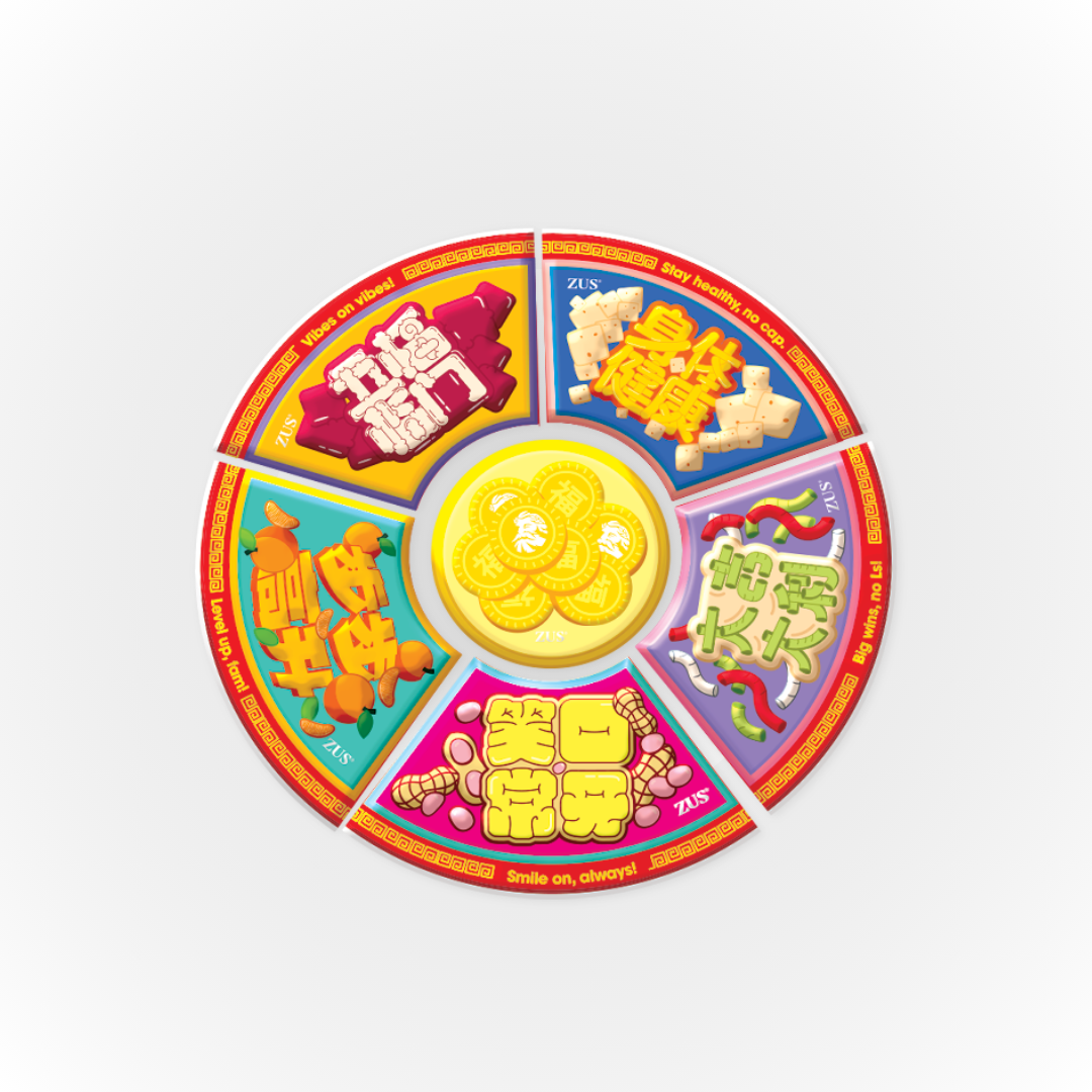 CNY Fridge Magnet - Full Set - 6's