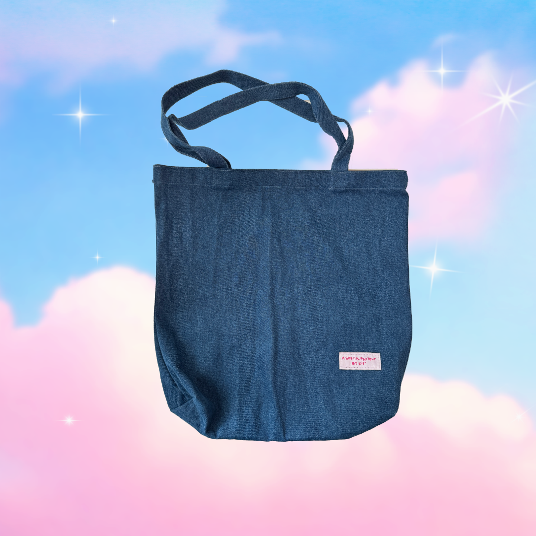 Denim Tote Bag