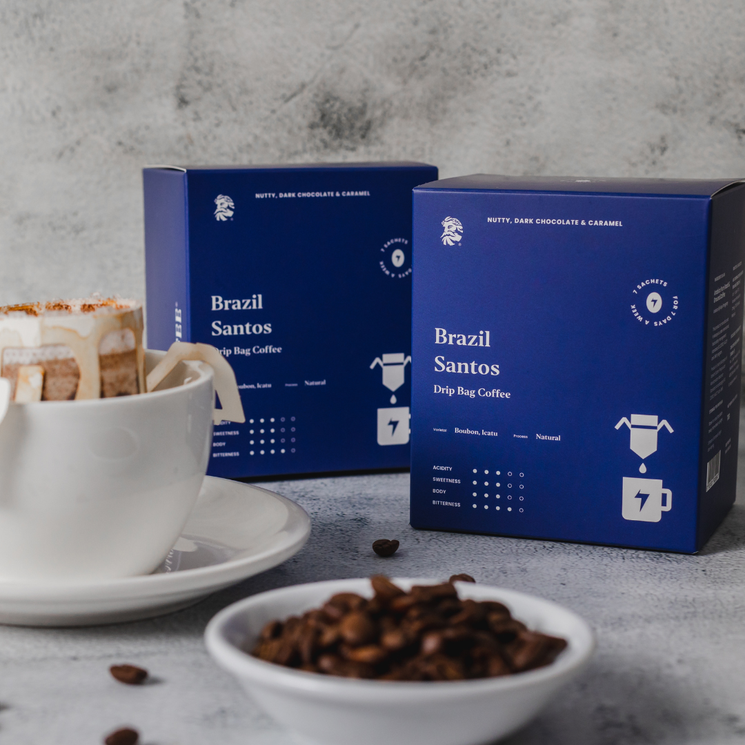 Drip Bag Coffee - Brazil Santos - 7's