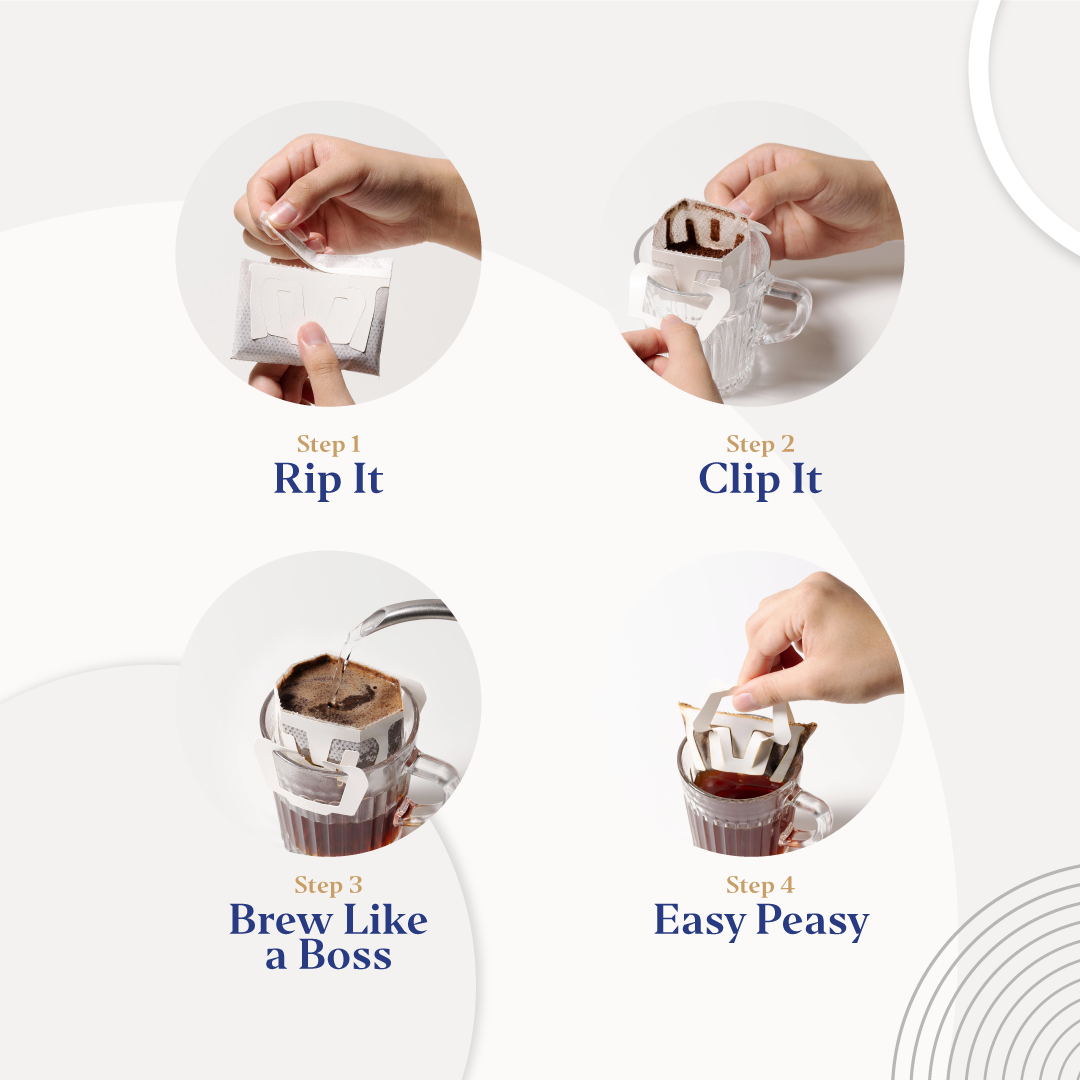 Drip Bag Coffee - Brazil Santos - 7's