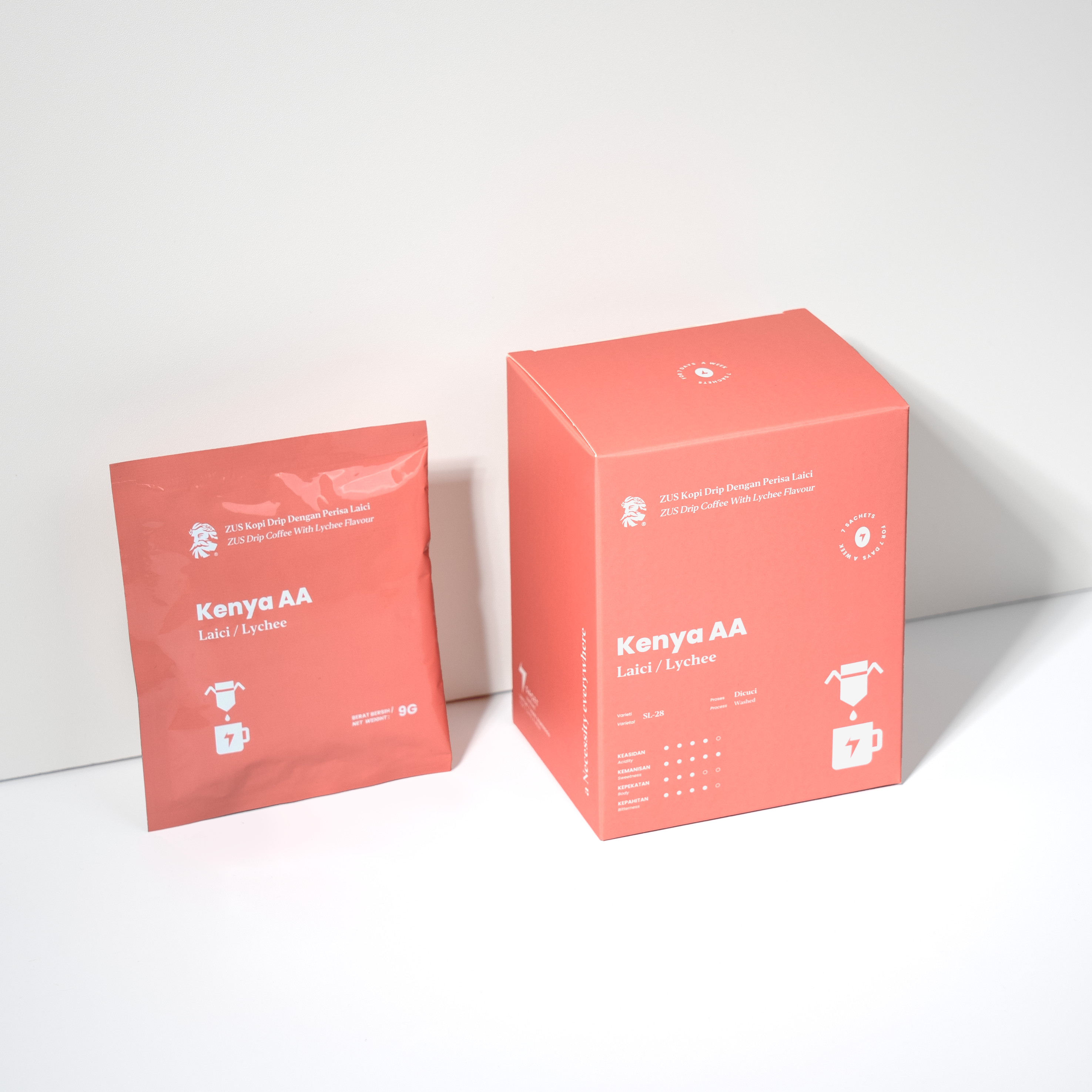 ZUS Flavoured Drip Bag Coffee - Blissful Taster Pack