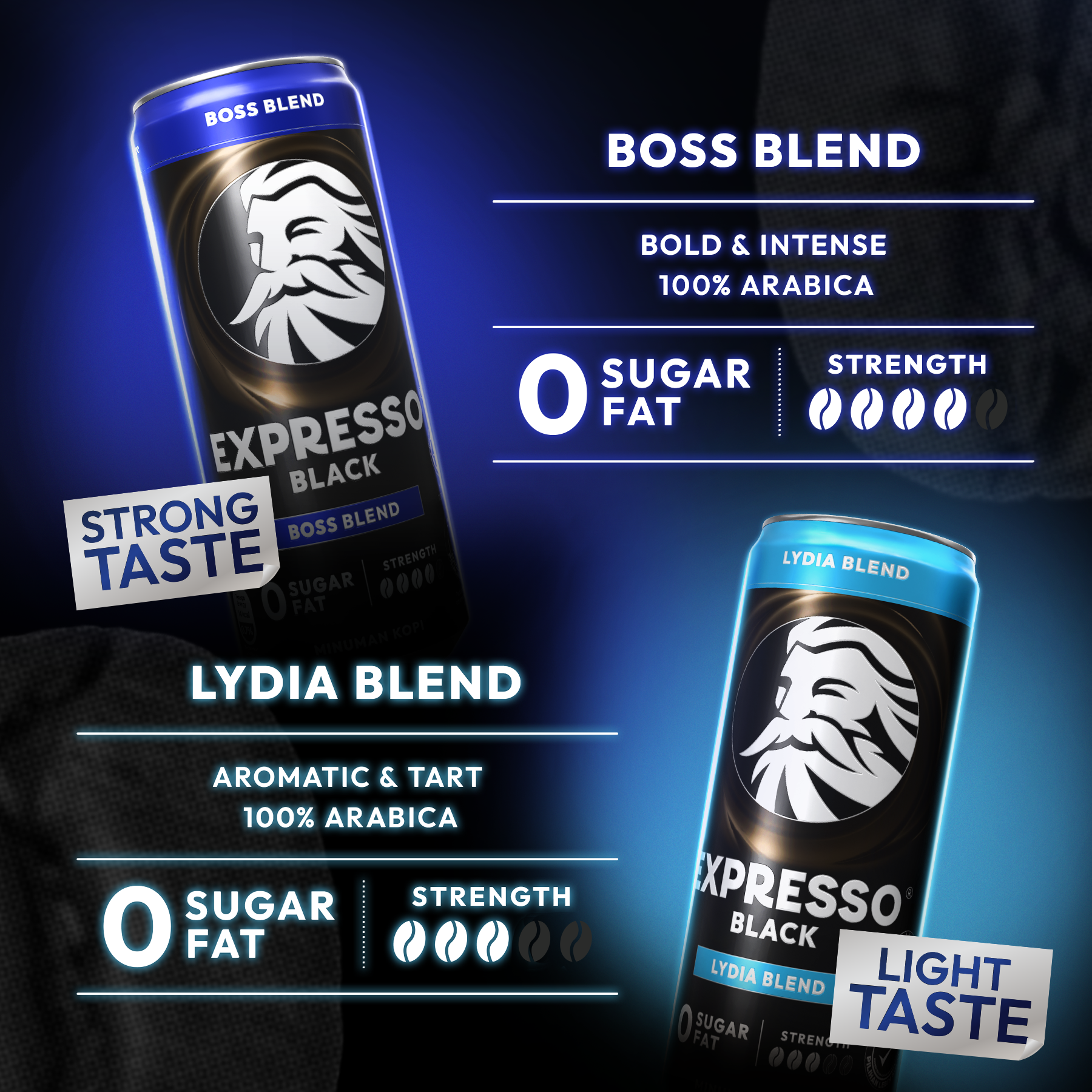 ZUS EXPRESSO® Black - Signature Pack