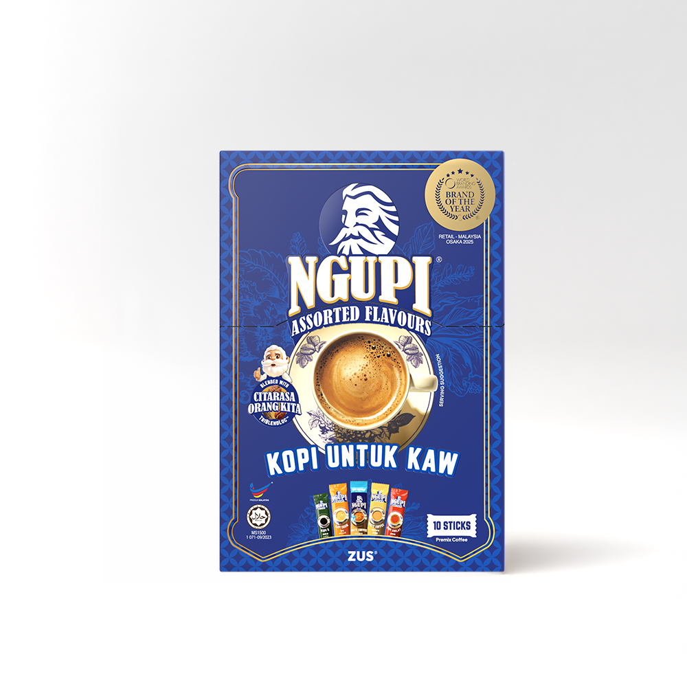 ZUS NGUPI® Instant Premix Box - Assorted Flavours