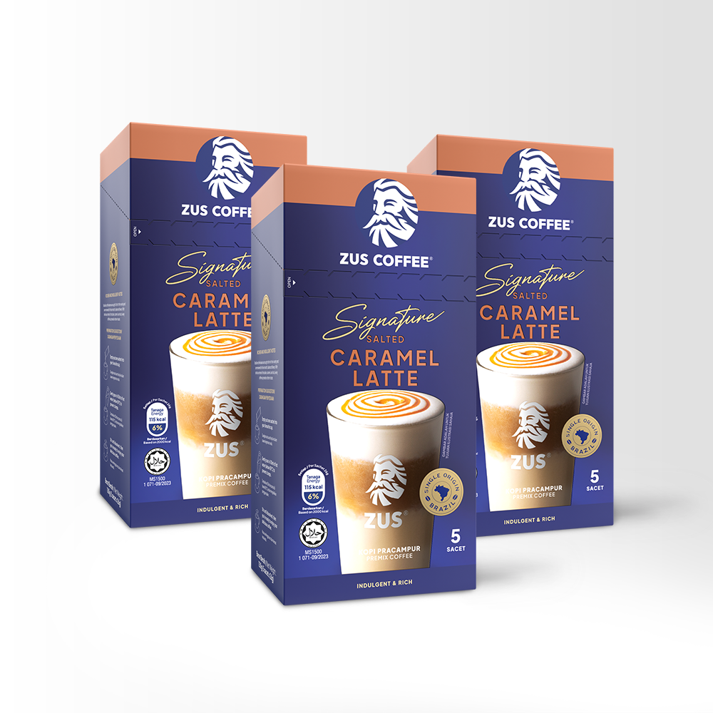 Signature Mixes Salted Caramel Latte - 5's