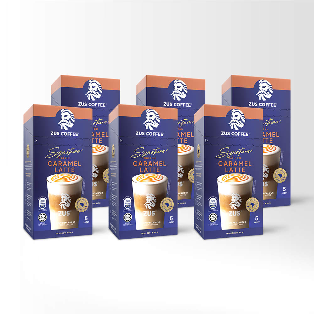 Signature Mixes Salted Caramel Latte - 5's