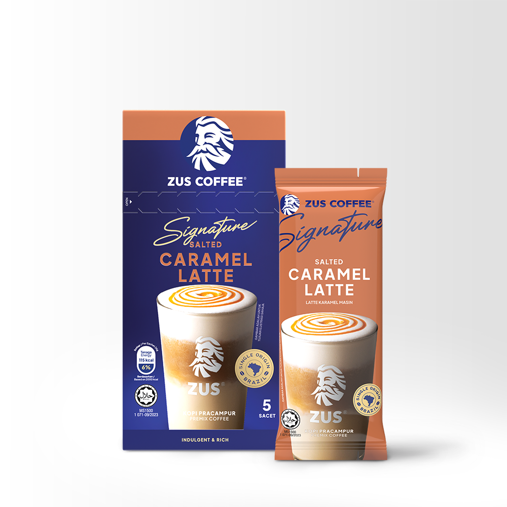 Signature Mixes Salted Caramel Latte - 5's