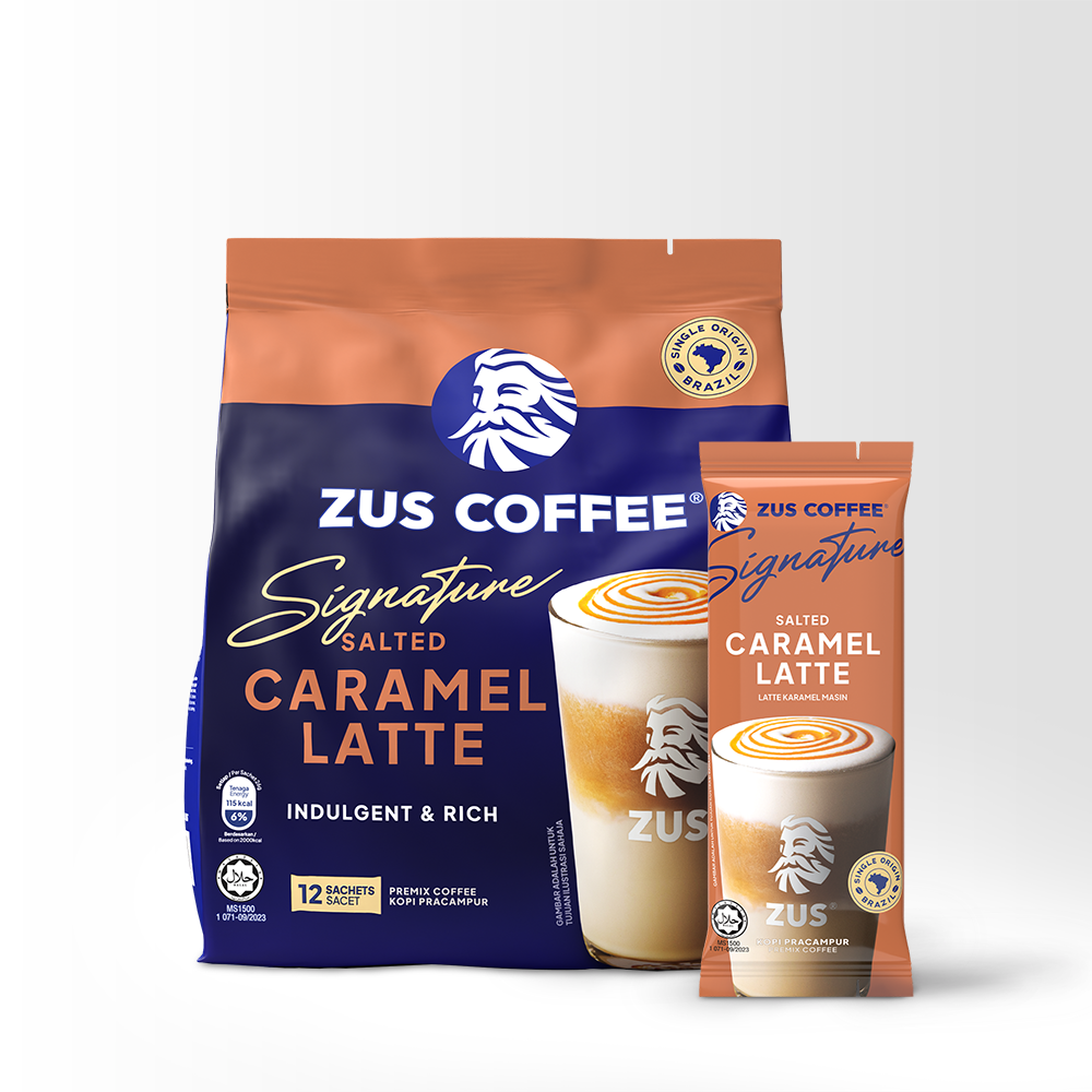 Signature Mixes Salted Caramel Latte - 12's