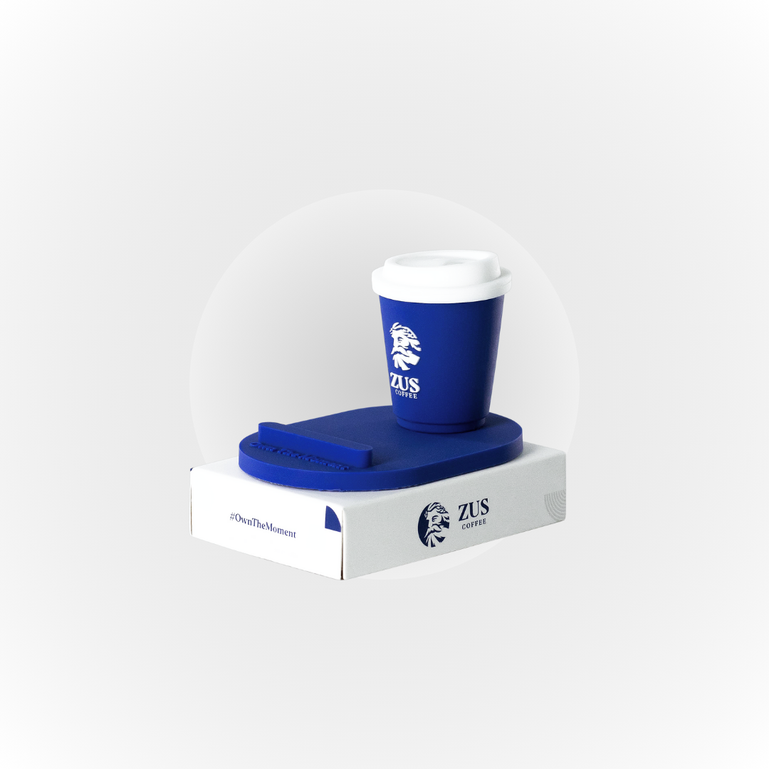 ZUS Phone Stand - Hot Cup - Thunder Blue