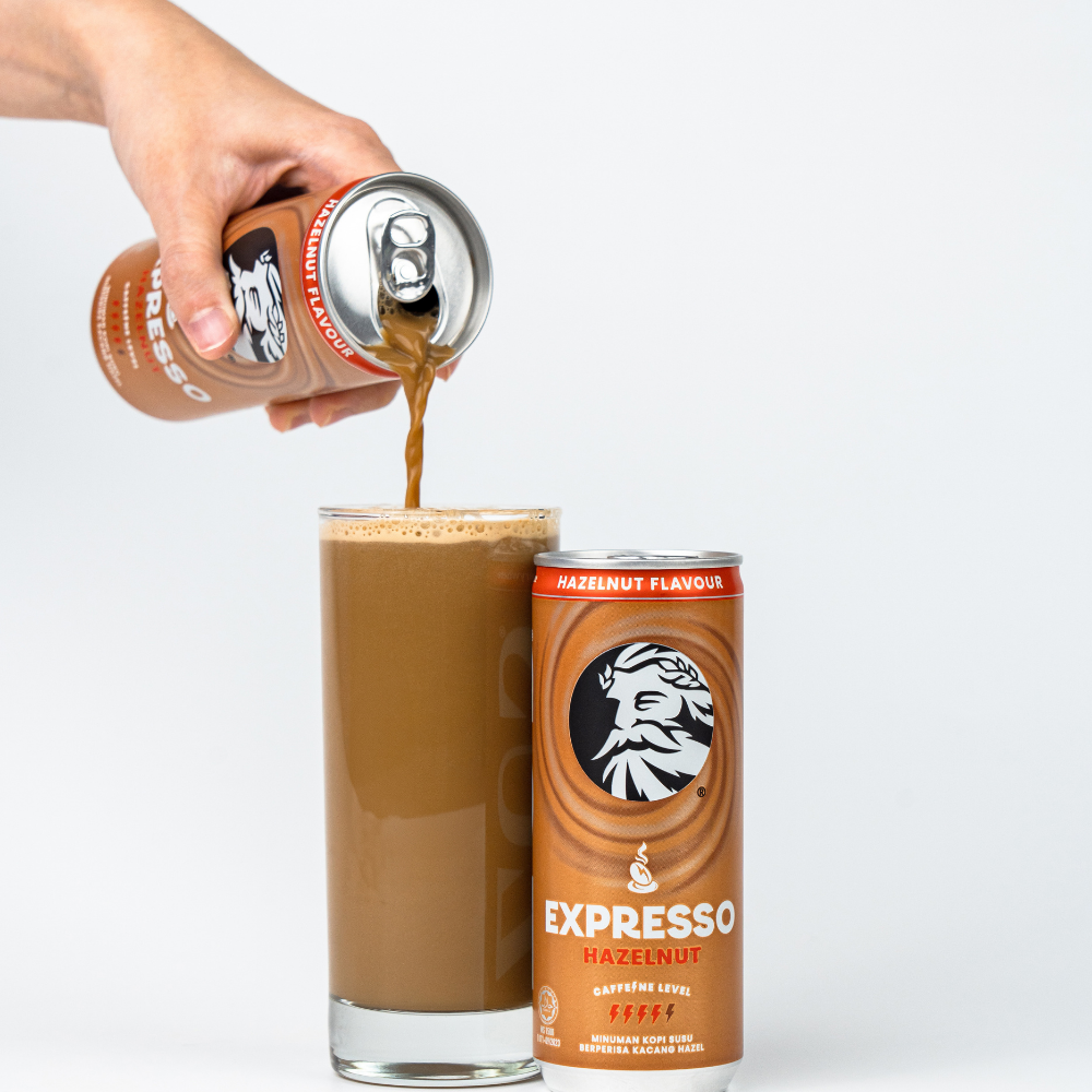 ZUS EXPRESSO LATTE - Mocha/Hazelnut/Minty - 240ml x 6 cans (Assorted Flavours RTD Canned Coffee)