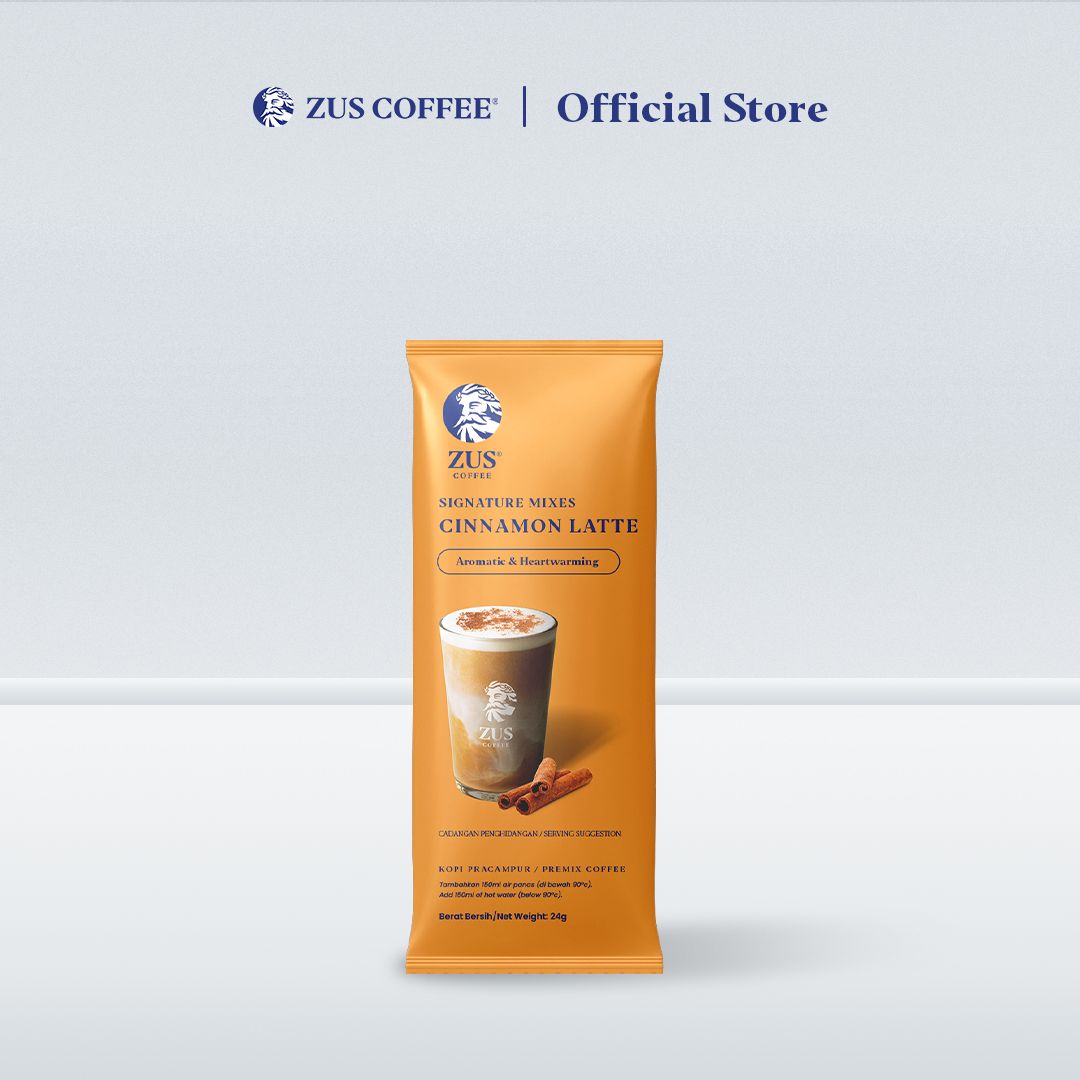 ZUS Signature Mixes Coffee - Cinnamon Latte - 5's