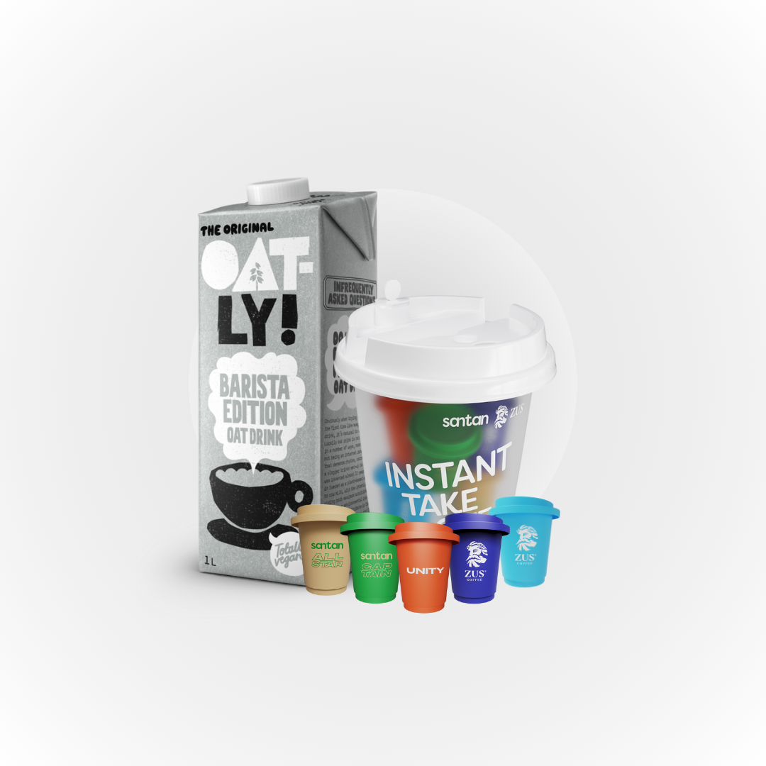 I'm Lactose Intolerant But I Love Instant Coffee Set (Oatly 1L)