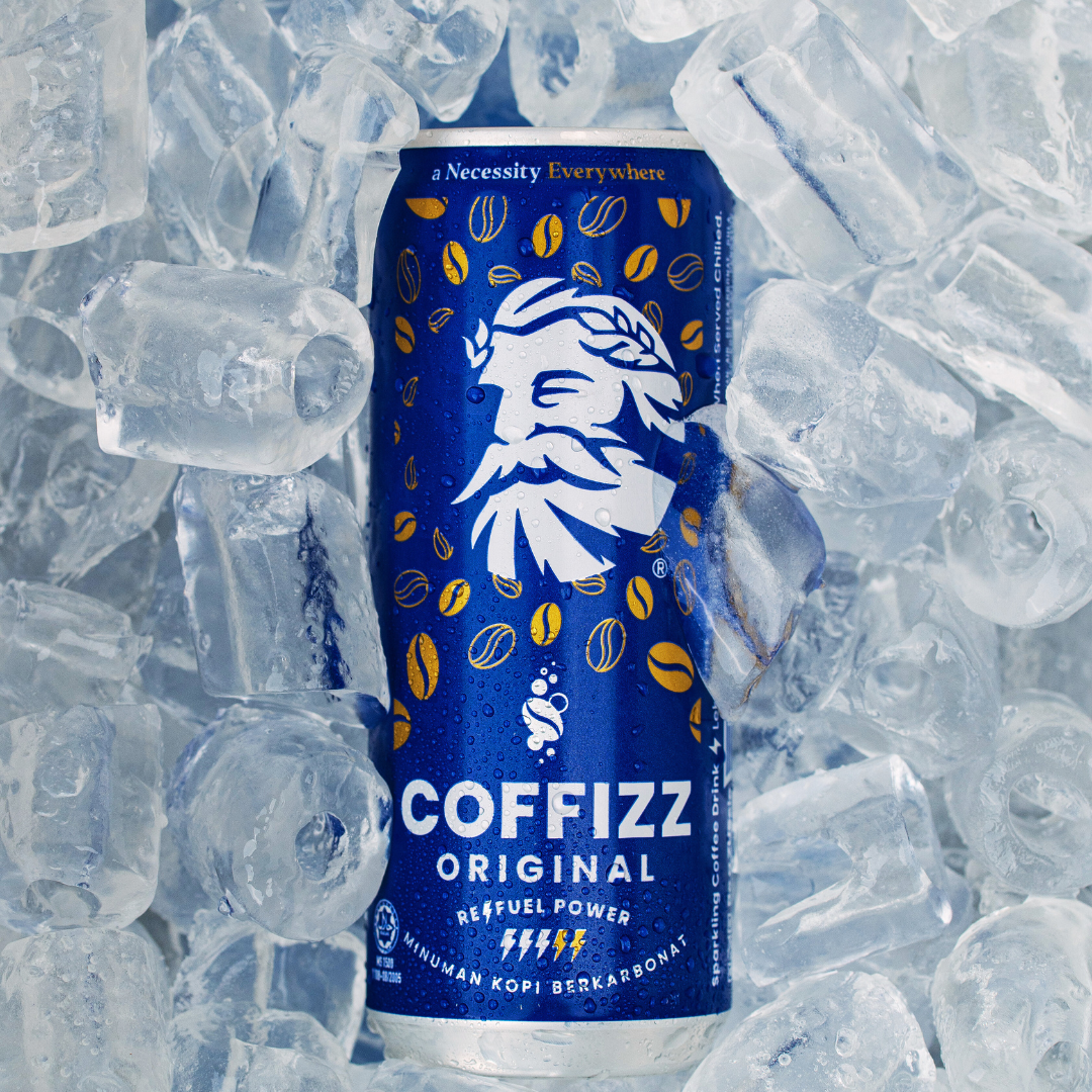ZUS Canned Sparkling Coffee - COFFIZZ - Original - 250ml - 3's
