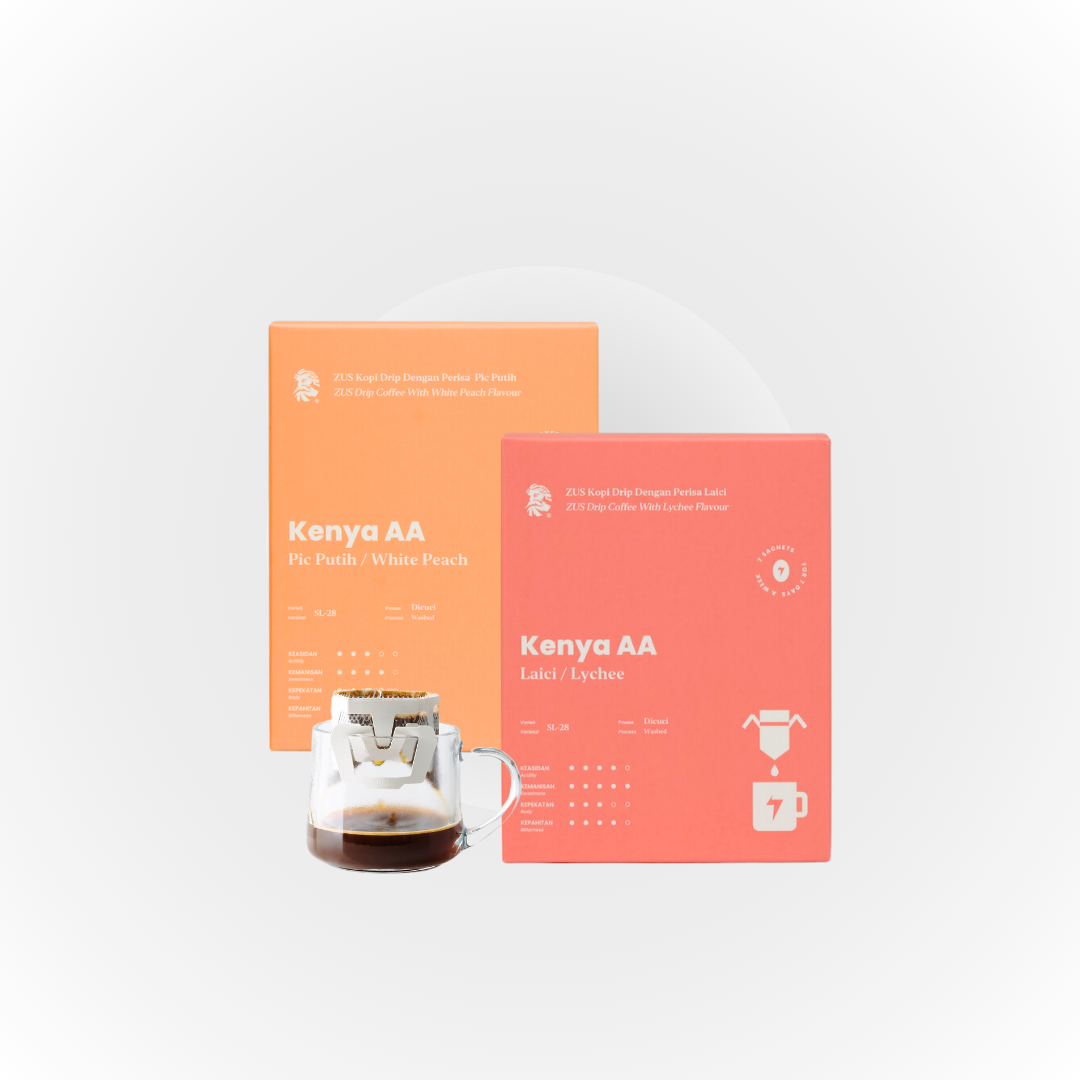 ZUS Flavoured Drip Bag Coffee - Blissful Taster Pack