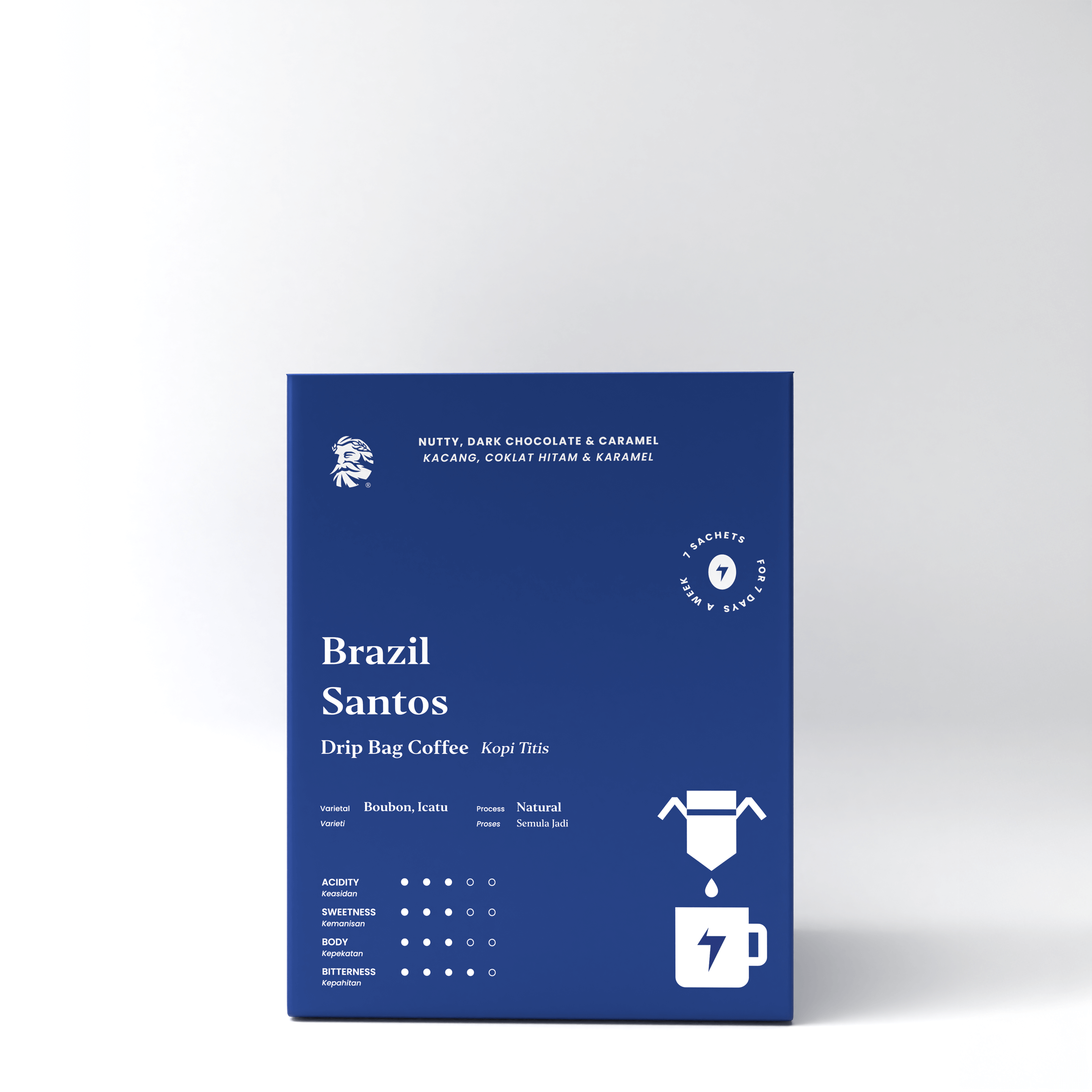 Drip Bag Coffee - Brazil Santos - 7's