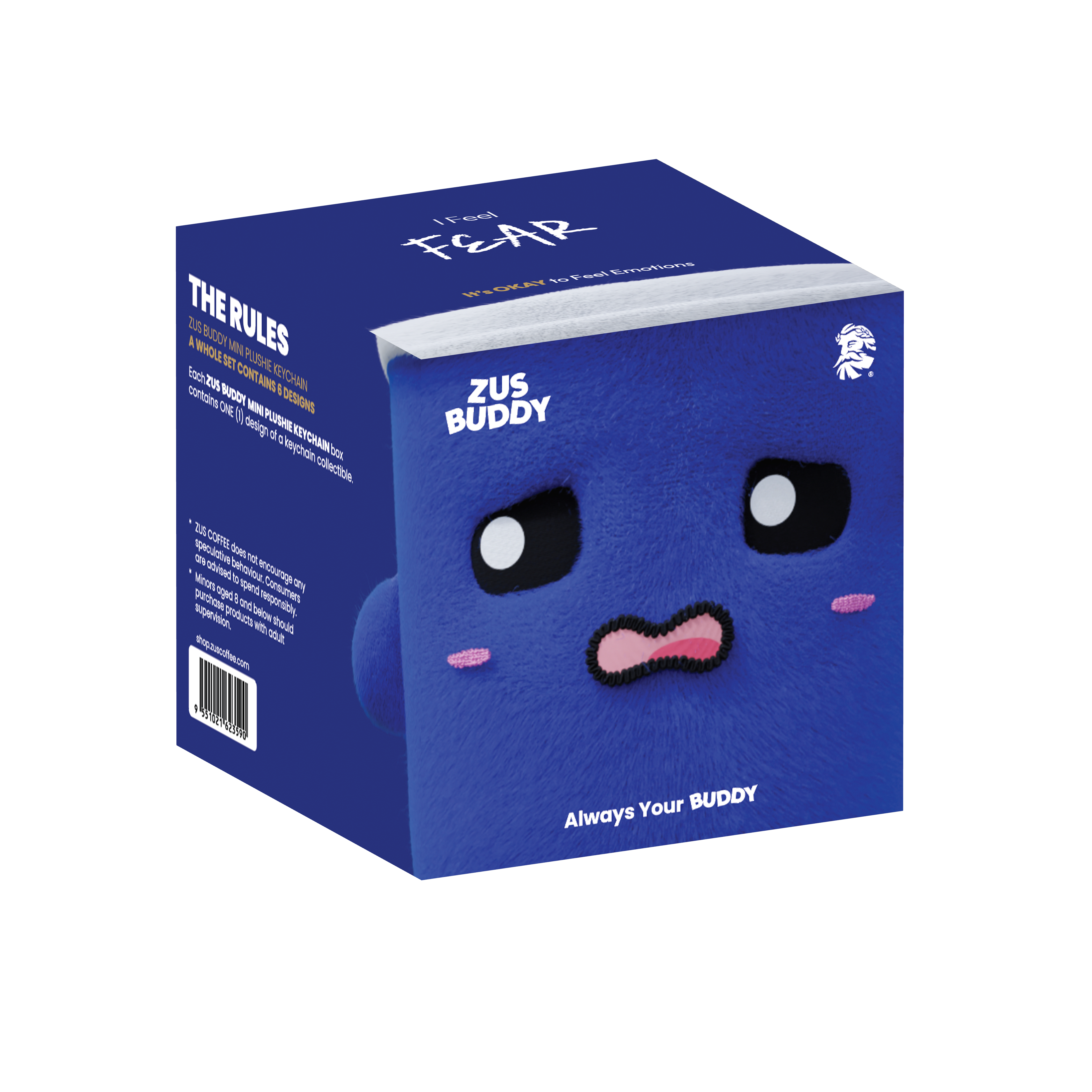 ZUS Buddy Mini Plushie Keychain - 1's