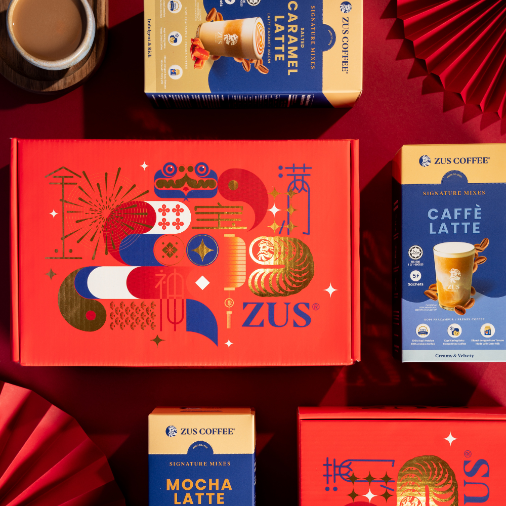 ZUS Signature Mixes Coffee - Prosperous Trio Box