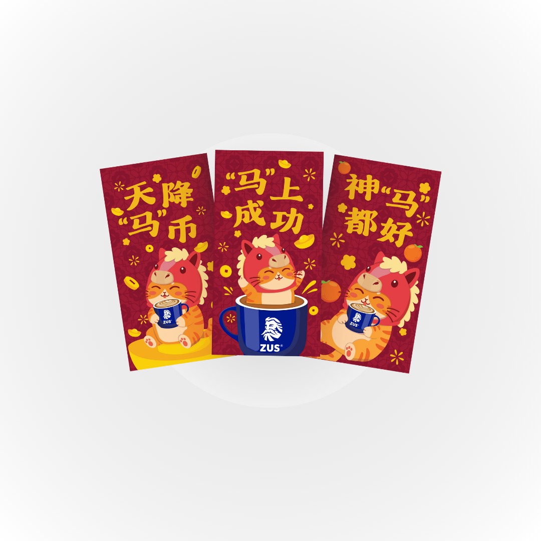 [GWP] [NOT FOR SALE] ZUS Kongsi Rezeki - CNY Packets