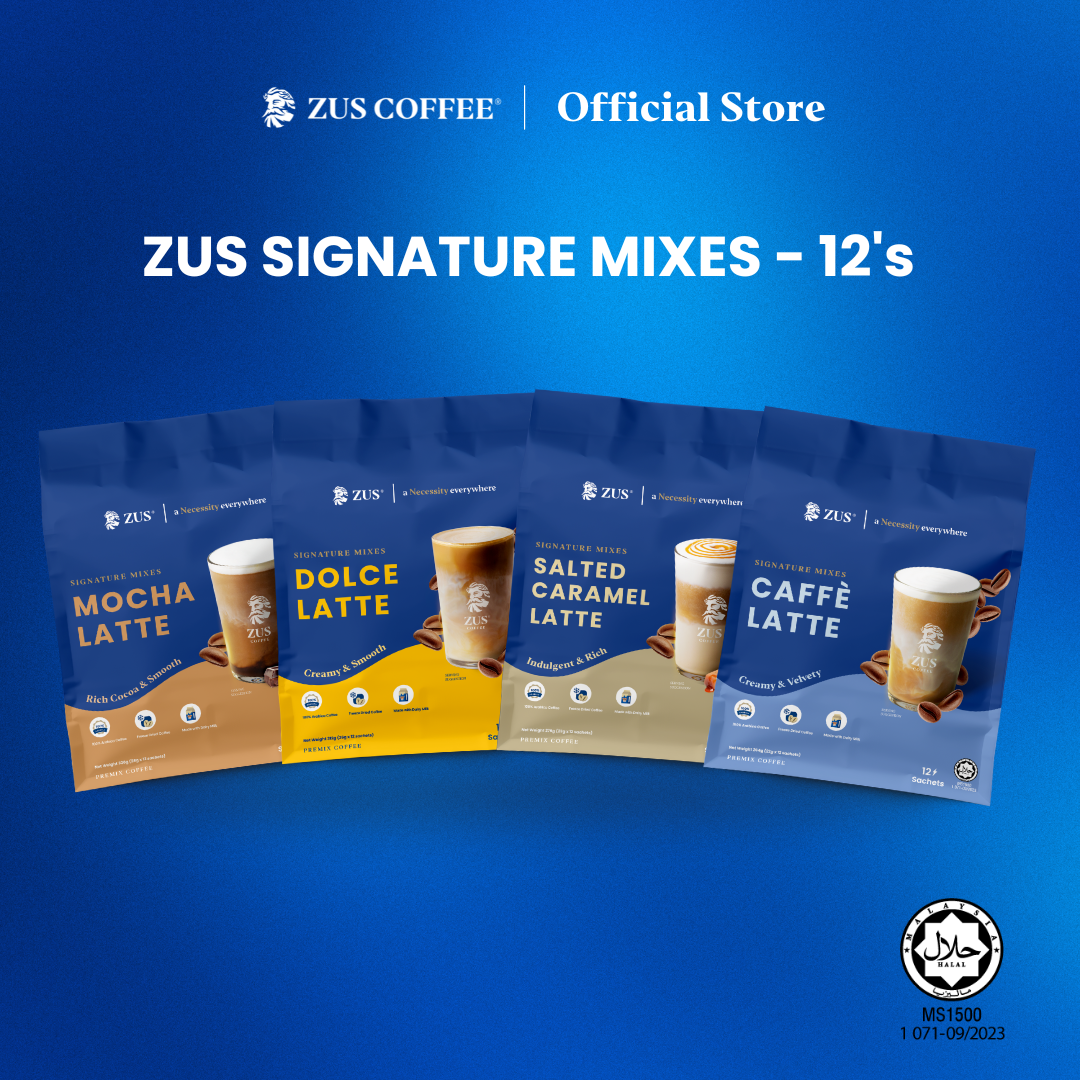ZUS Signature Mixes Coffee - 12's